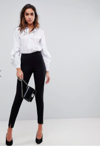 Black trousers winter