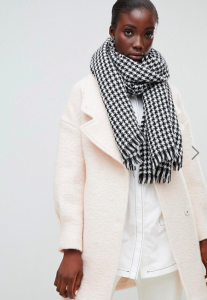 houndstooth scarf