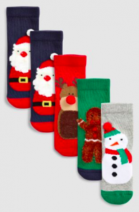 3D Christmas socks